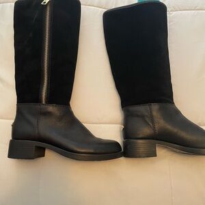 Coach Bailey Black Knee-High Boots
